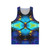Kaleidoscope abstract pattern unisex tank top