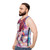 Kairi watercolor design unisex tank top - men side