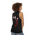 The Damned unisex punk rock tank top - women back
