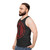 41 Dave Matthews Band Red Distressed Unisex Tank Top - men side