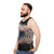 Rainbow Snakehead Channa Bleheri Unisex Tank Top - men side