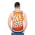 Dave & Buster's logo unisex tank top - men back