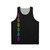 Unisex Fall Out Boy Rainbow Logo Tank Top
