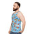 Colorful Rainbow Dash Unisex Tank Top - men side