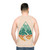 Unisex summer tank top with nature-inspired design - men back