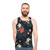 Tropical floral pattern unisex tank top - men