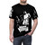 Retro Grand Theft Auto inspired gaming t-shirt with cartoon artwork - men front