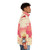 Barbenheimer 2023 puffer jacket with a playful, vintage-inspired design - men side right