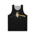 Unisex tank top featuring a 'Dark Side of the Rainbow' design inspired by The Wizard of Oz and Pink Floyd
