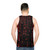Matrix Code Unisex Tank Top - men back