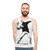 Rage Flower Bomber Stencil Unisex Tank Top - men