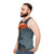Rainy season unisex tank top - men side