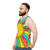 Radiate Positivity Unisex Tank Top - men side