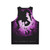 Unisex graphic tank top with Gotham City and Justice League design - Back