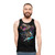 Retro Tyrannosaurus Rex Unisex Tank Top - men