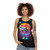 Rad shark unisex cyberpunk retro tank top - women