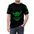 Ork inspired t-shirt with fantasy art design for tabletop gaming enthusiasts - men front