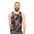 Unisex tank top featuring a forest mushroom design - men