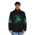 Greenpath Puffer Jacket - A cozy and stylish puffer jacket inspired by the Hollow Knight game's lush Greenpath region. - men front