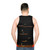 8-bit joust video game inspired unisex tank top - men back