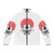 Avatar The Last Airbender Puffer Jacket featuring Japanese Sumi-e inspired artwork