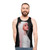 Colorful unisex tank top with modern graphic design - men