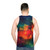Geometric Prism Unisex Tank Top - men back
