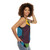 Bordeaux Jordan VII Unisex Tank Top - women side