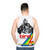 Birel Unisex Retro Tank Top - men back