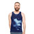 Joni Mitchell Blue Unisex Folk Music Tank Top - men