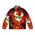 Autumn Blaze Puffer Jacket with Kirin-inspired design - Back