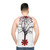 Unisex tank top featuring the Red Hot Chili Peppers logo - men back