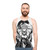 Unisex fantasy ink splatter tank top - men