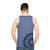 Danganronpa V3 Rantaro Amami Navy Blue Unisex Tank Top - men back
