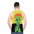 Punk Unisex Tank Top - men back