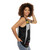 Johnny Pacheco "El Maestro" Unisex Latin Music Tank Top - women side