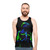Quavo Unisex Neon Green Tank Top - men