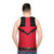 Power Rangers Time Force Quantum Ranger Unisex Tank Top - men back
