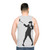 John Gallagher Jr Spring Awakening Unisex Broadway Tank Top - men back