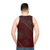 Pyramid Unisex Tank Top - men back
