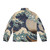The Great Wave Off Kanagawa puffer jacket featuring the iconic Japanese woodblock print by Hokusai - Back