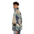 The Great Wave Off Kanagawa puffer jacket featuring the iconic Japanese woodblock print by Hokusai - men side left