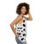 Dalmatian Unisex Tank Top - women side