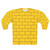 Yellow brick pattern sweatshirt