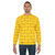 Yellow brick pattern sweatshirt - men