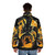Dragon Ball Shenron Puffer Jacket with Powerful Anime Design - men back