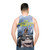 Unisex "The Neverending Party" fantasy-inspired tank top - men back