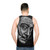 Dali unisex tank top featuring surrealist art - men back