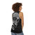 Dali unisex tank top featuring surrealist art - women back