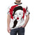 Retro pop art t-shirt featuring a lipstick icon graphic - men front